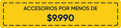 Accesorios hasta $9.990