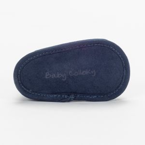 Sandalia de bebe niño cerrada velcro azul (14 a 18)