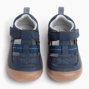 Sandalia de niño básica velcro azul (17 a 20)