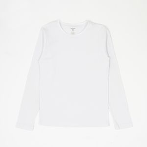 Camiseta de niña 2 pack clasica blanca (2 a 12 años)