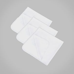 Manta de bebe 3 pack blanca (talla única)