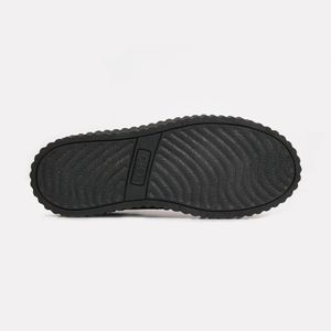 Zapatilla escolar de niña senior negra (34 a 41)