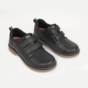 Zapato escolar de niña senior negro (34 a 41)