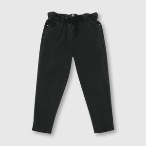 Jeans de niña slouchy negro (2 años a 12 años)