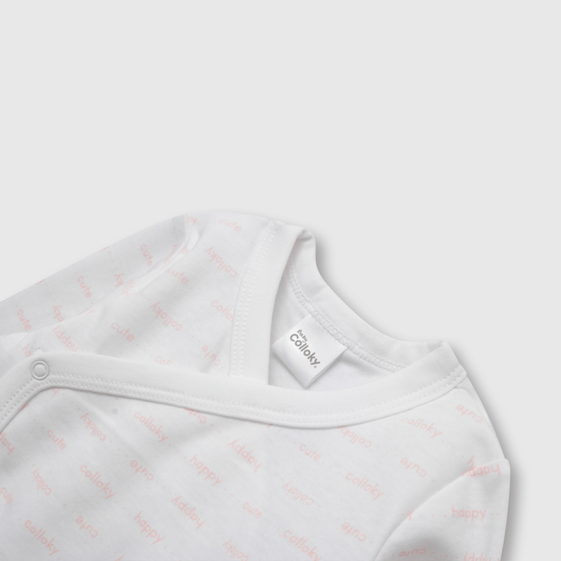 Body de bebe niña 3 pack rosado (0 a 2 años)