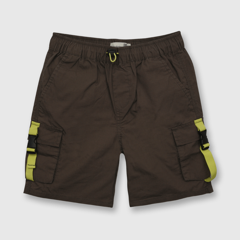 Bermuda de niño cargo verde (2 años a 12 años)