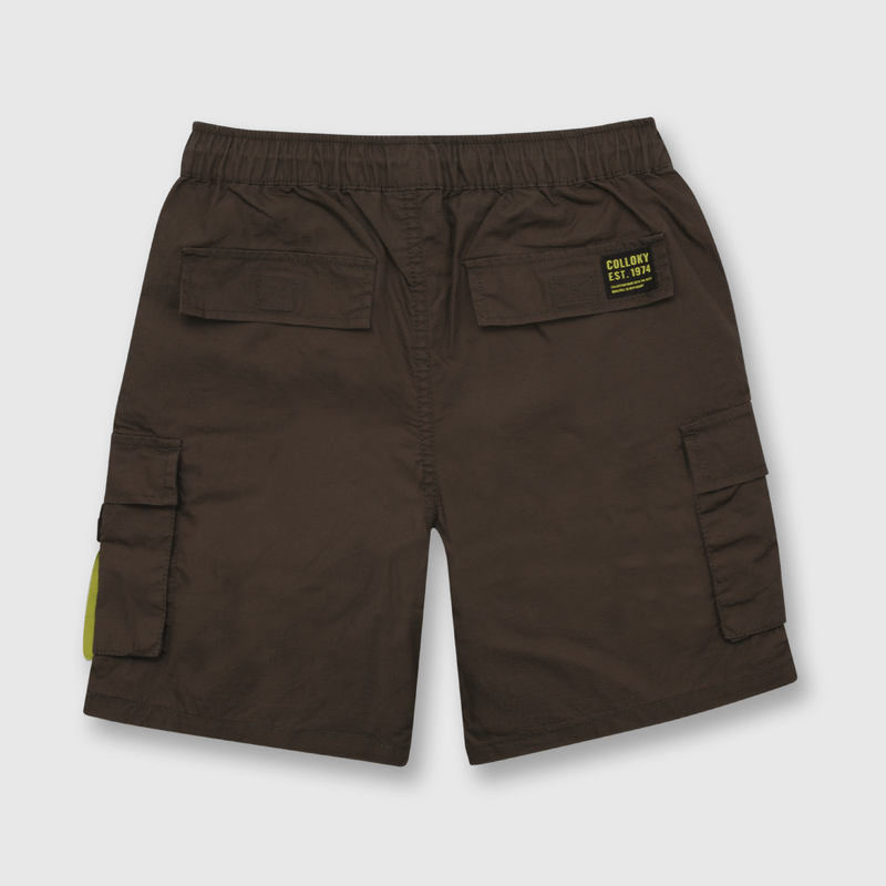 Bermuda de niño cargo verde (2 años a 12 años)
