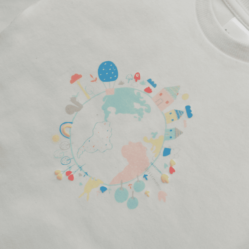 Conjunto de bebé niña mi casa blanco (0 a 6 meses)