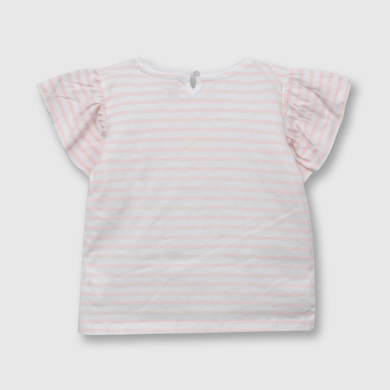 Polera de niña meduza rosado (3 meses a 3 años)