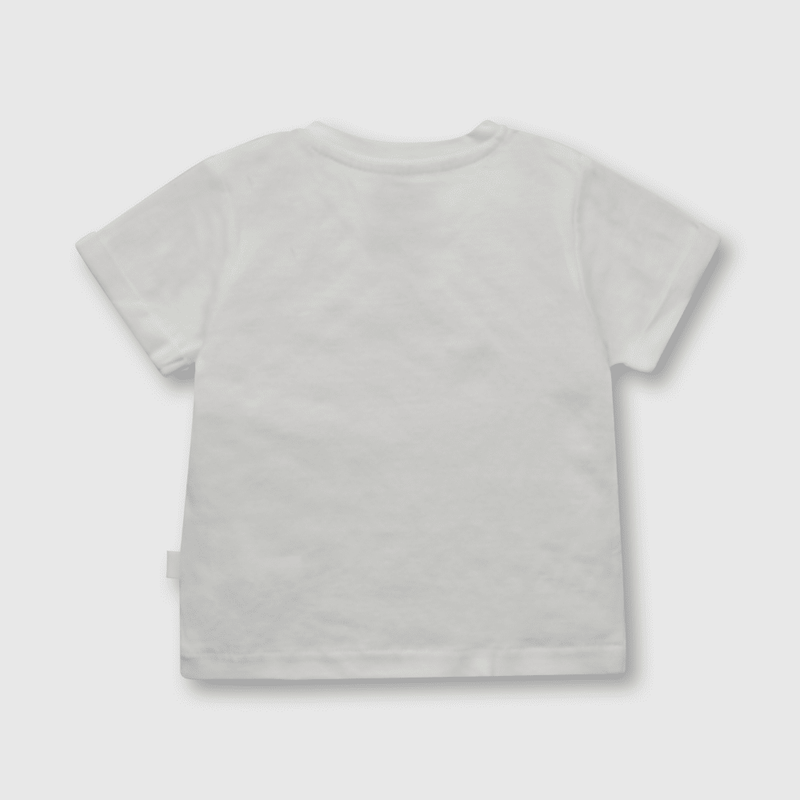 Polera de bebé niño Dalmatas blanco (0 a 12 meses)