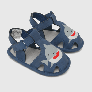 Sandalia de niño cerrada tiburón azul (14 a 18)