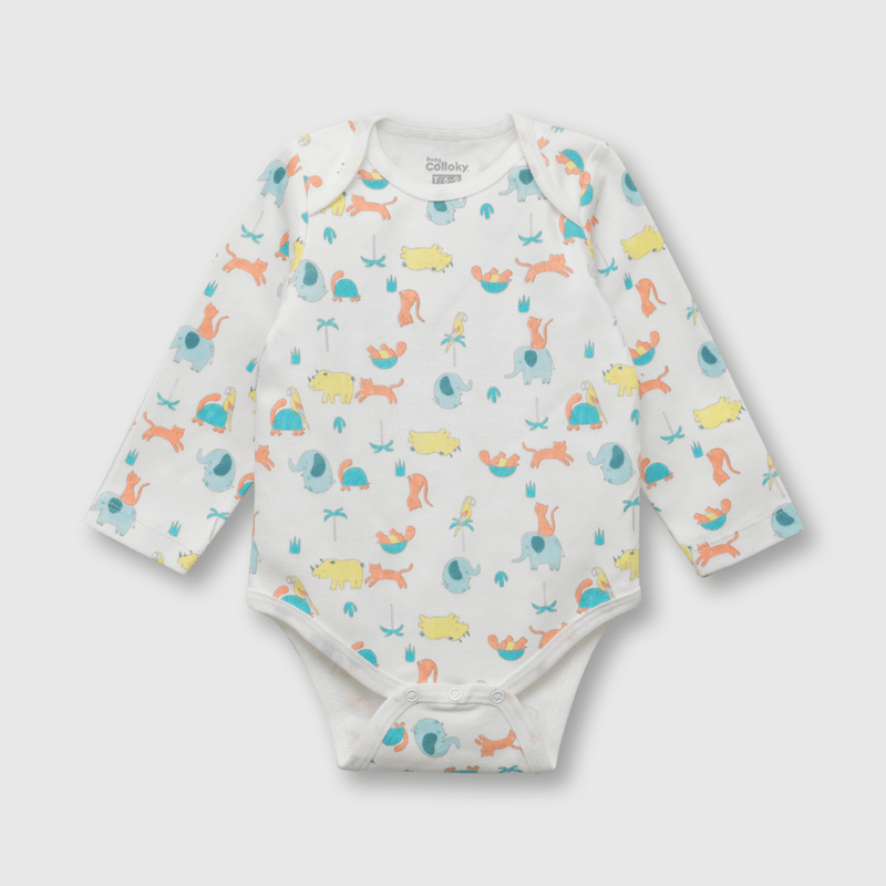 Pack bodies de bebé niño safari pack 5 gris (0 a 2 años)