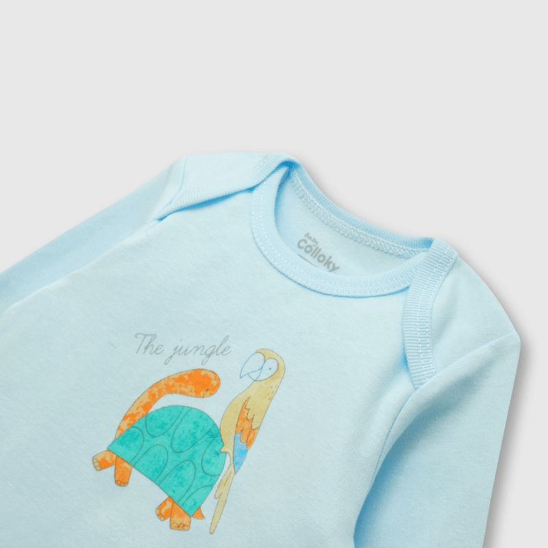 Pack bodies de bebé niño safari pack 5 gris (0 a 2 años)