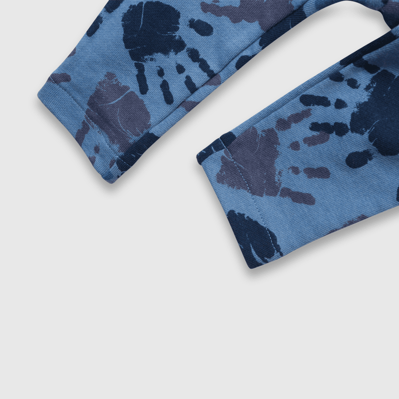 Pantalón de niño estampado azul (3 meses a 3 años)