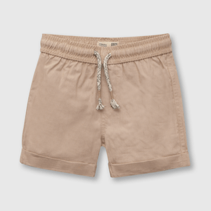 Bermuda de niño color liviana beige (3 meses a 3 años)