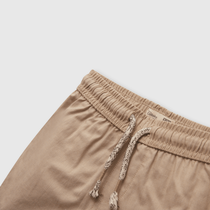 Bermuda de niño color liviana beige (3 meses a 3 años)