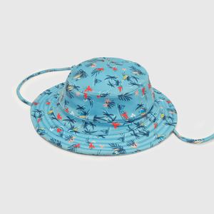 Sombrero de niño para playa filtro UV azul (0 a 9 meses)