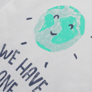 Polera de bebé niño mundo blanco (3 a 36 meses)