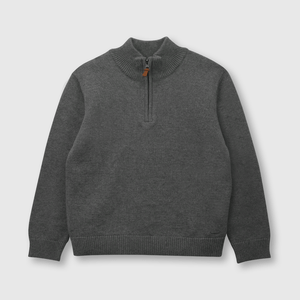 Sweater de niño clásico gris (2 a 12 años)