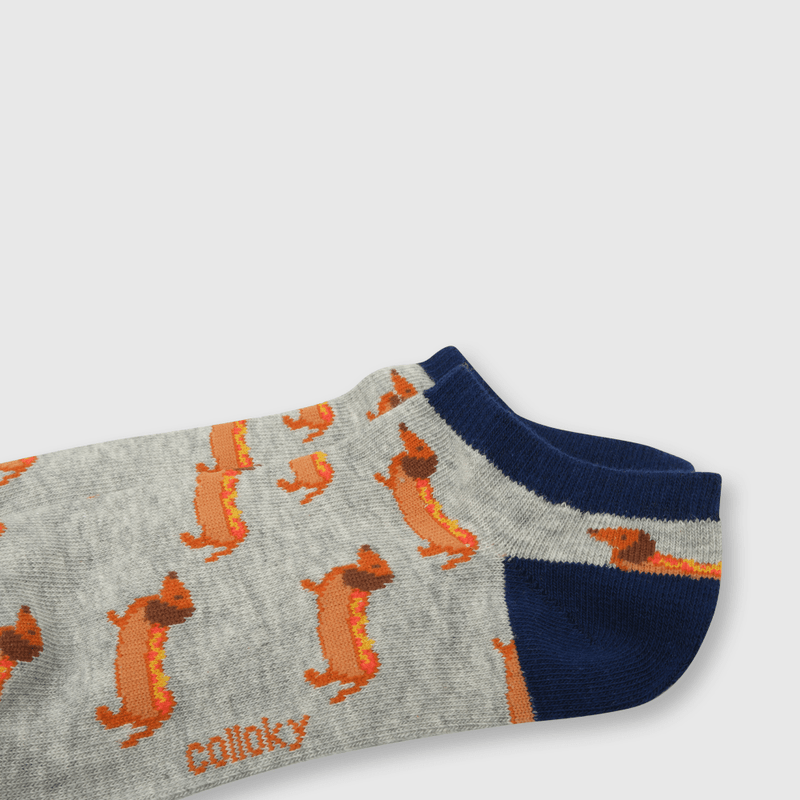 Calcetin de niño 3 pack perros azul (3 a 10 años)