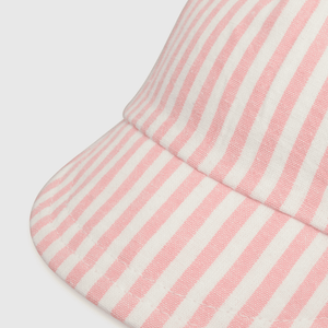 Jockey de bebe niña listado rosado (3 a 24 meses)