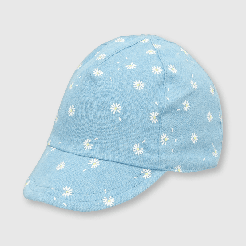 Jockey de bebe niña mezclilla estampada azul (3 a 24 meses)