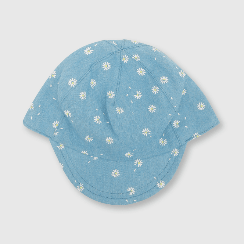 Jockey de bebe niña mezclilla estampada azul (3 a 24 meses)