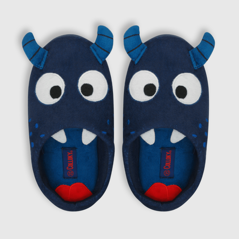 Pantufla de niño ludica azul (28 a 36)