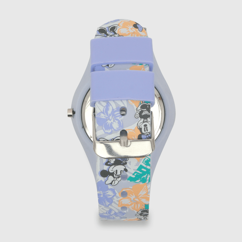 Reloj de niña Minnie lila