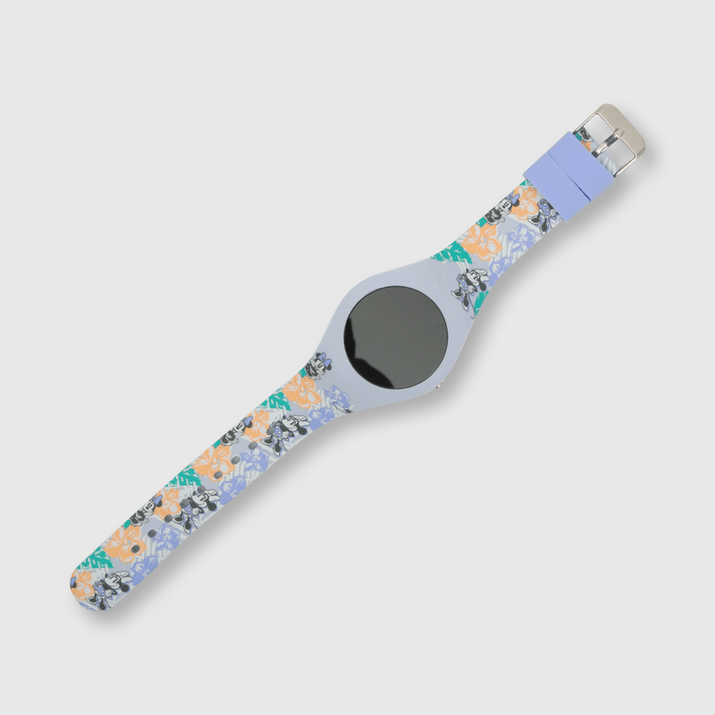 Reloj de niña Minnie lila