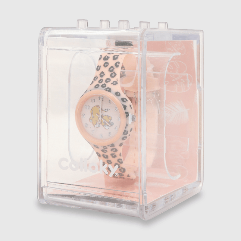 Reloj de niña Simba rosado