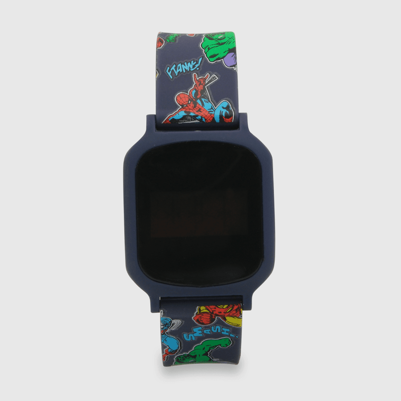 Reloj de niño Marvel comics azul