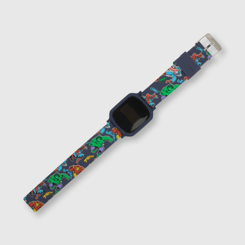 Reloj de niño Marvel comics azul