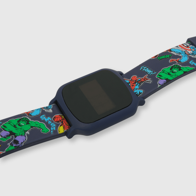 Reloj de niño Marvel comics azul