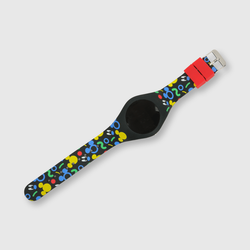 Reloj de niño Mickey negro