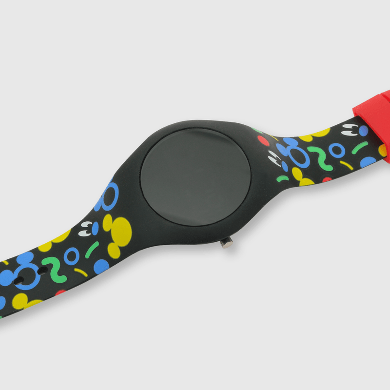 Reloj de niño Mickey negro