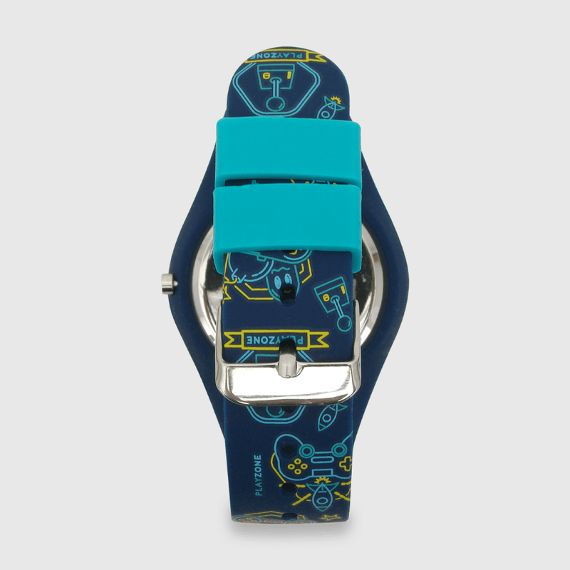 Reloj digital de niño azulino