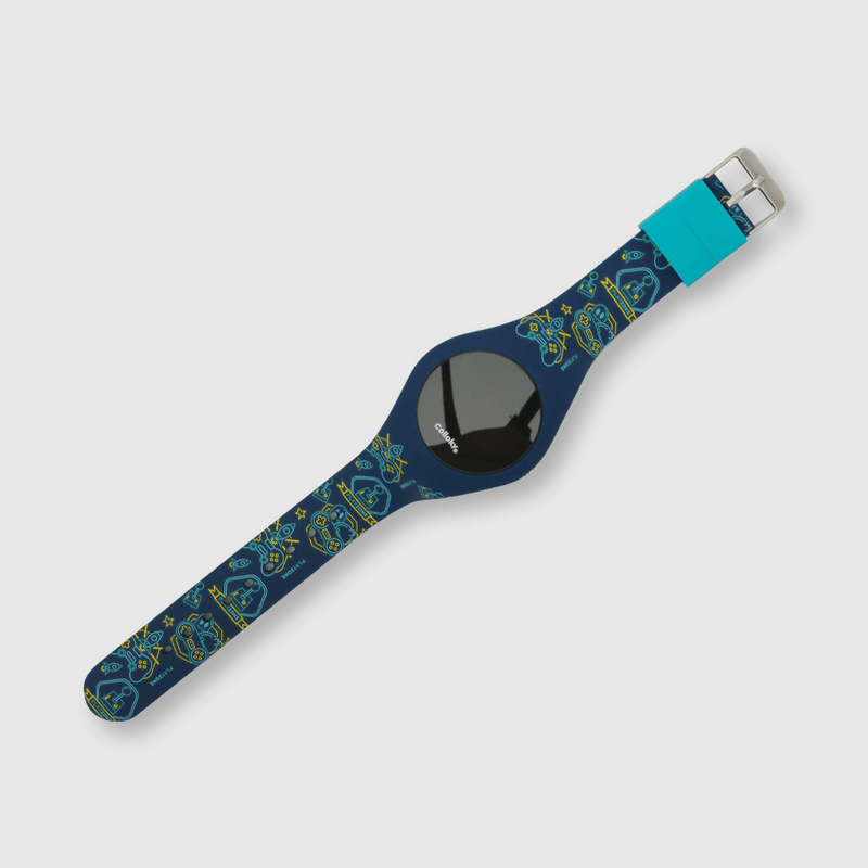 Reloj digital de niño azulino