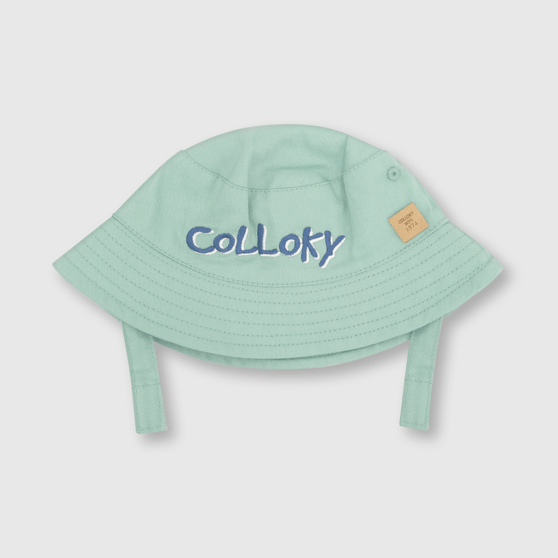 Sombrero de bebe niño Colloky verde (3 a 24 meses)