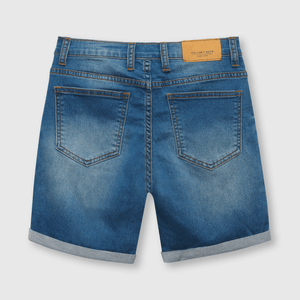Bermuda de niño mezclilla azul (2 a 12 años)