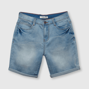 Bermuda de niño mezclilla celeste (2 a 12 años)