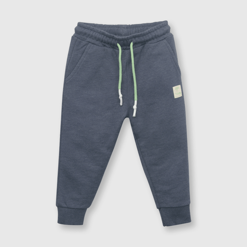 Buzo de bebe niño con puño azul (3 a 36 meses)