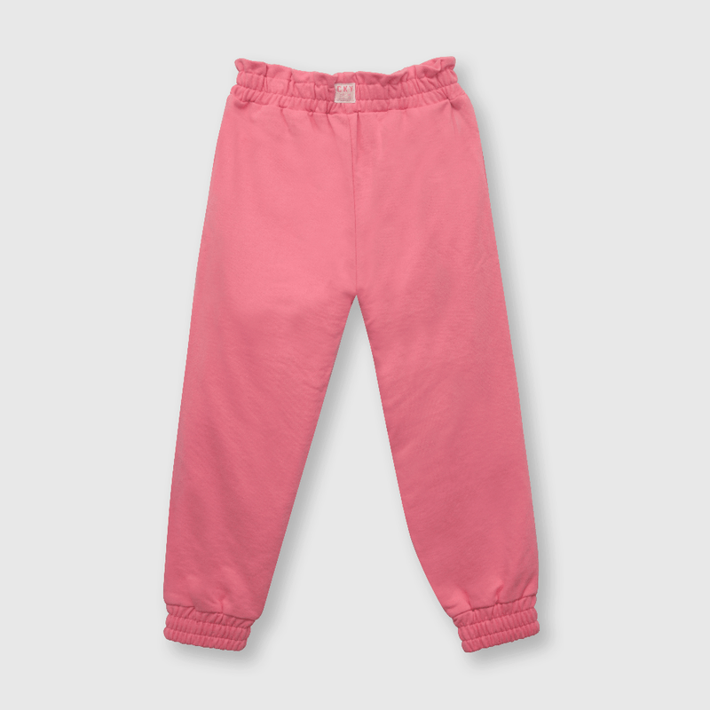 Buzo de niña recogido rosado (2 a 12 años)
