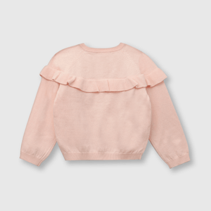 Chaleco de bebé niña vuelos rosado (3 a 36 meses)