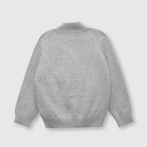 Chaleco de bebe niño clasico gris (3 a 36 meses)