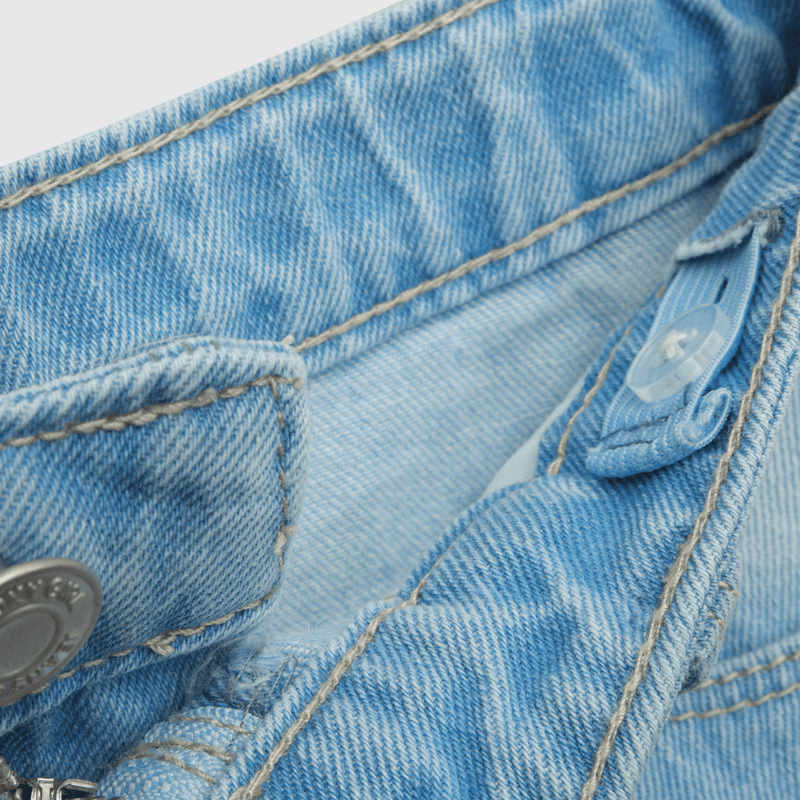 Jeans de niña flare azul (2 a 12 años)