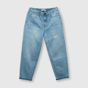 Jeans de niño slouchy azul (2 a 12 años)