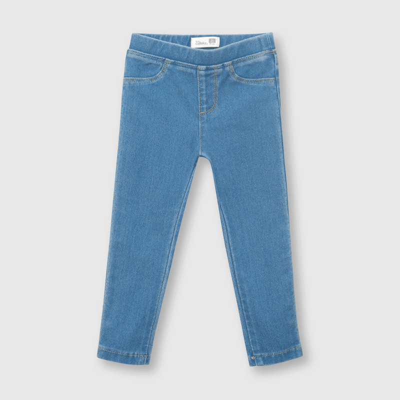 Jegging de bebe niña clasica azul (3 a 36 meses)