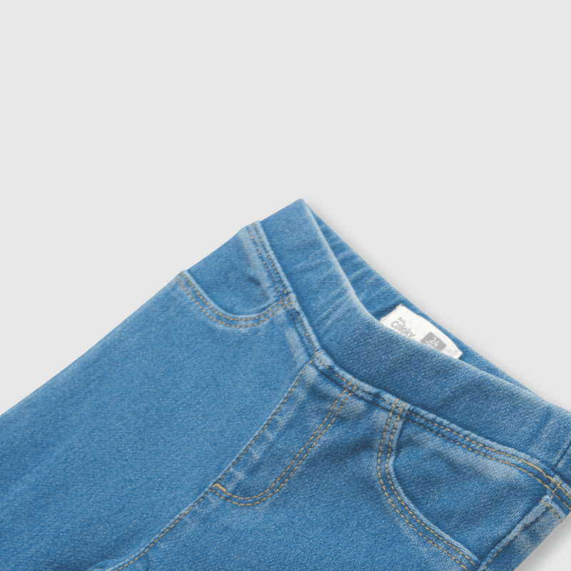 Jegging de bebe niña clasica azul (3 a 36 meses)