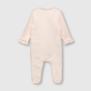 Osito de bebe niña estampado rosado (0 a 9 meses)